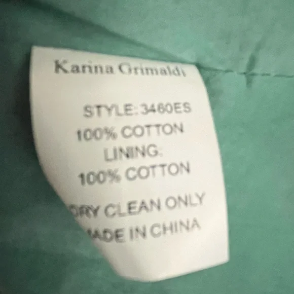 Karina Grimaldi Irina Eyelet Mini Dress in Sage size XS from Revolve - Picture 14 of 14